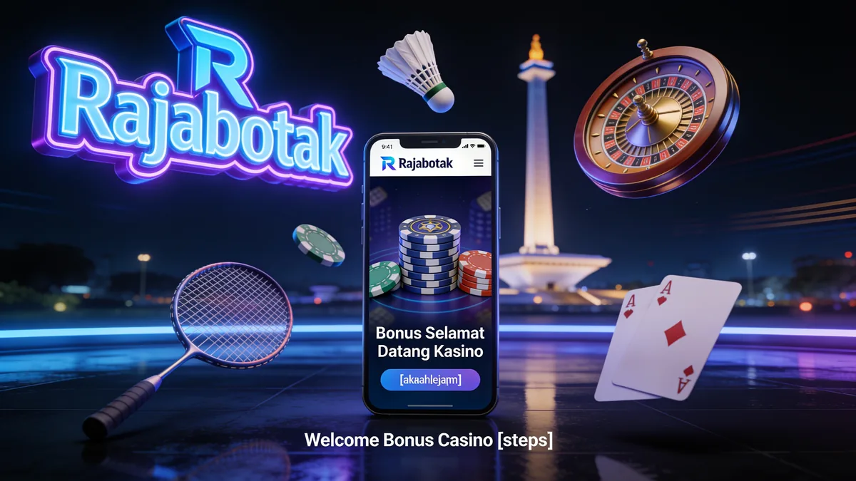 rajabotak di Indonesia — Bonus Selamat Datang Kasino [langkah-langkah]